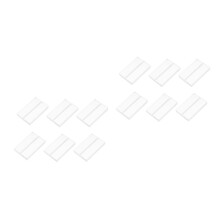20Pcs Clear Acrylic Memo Holders Elegant Table Number and Photo Stands