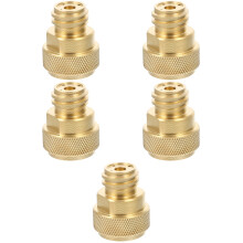 5Sets Golden Co2 Gas Cylinder Soda Water Adapter Durable Pipe Use Kit