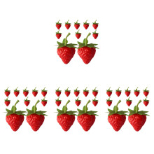 40Pièces Simulées Décoration Pour Plateau De Fruits