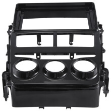 2 Din Car Radio Fascia Frame Adapter for Vios Yaris 2018-2020 RHD 9 INCH Screen DVD Player Fitting Panel Kit(MT)