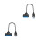 2Pièces Câble Adaptateur Portable Noir Transfert Haute 9