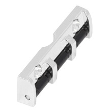 Morsa del Colombo in Metallo Silver Resistente per Chitarra Elettrica, 43mm, per 6 Corde