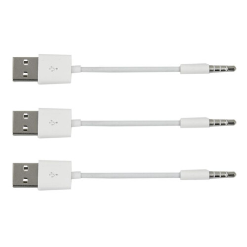 3X USB Charger Data Sync Cable for 1st Gen 2nd Gen Generation