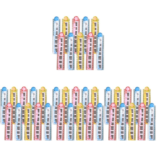 40Pièces Règles Mesure Enfants Portable Usage Bureau École