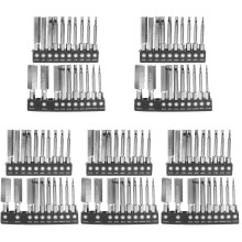 5Ensembles Assortiment Forets Pour Maison Argenté
