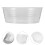40Pièces Plateaux Plantes Hydroponiques Pour Intérieur 9