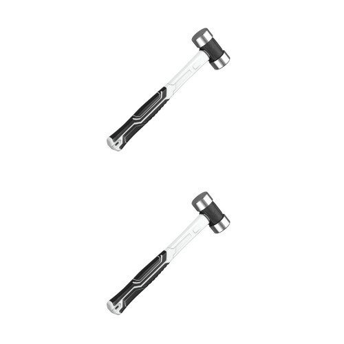 2Pièces Marteaux Menuiserie Acier Durable Caoutchouc