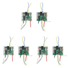 6 Peças 5S 18/21V 20A Li-Ion BMS PCM Placa de Proteção de Carregamento de Bateria de Lítio PCB para 18650 Pacote de Baterias de Lítio