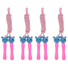 4Pièces À Enfants Bois Rose Motif Cartoon