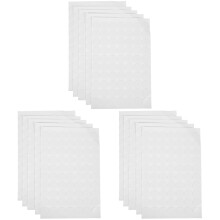 900PiĂšces Stickers Ronds Doubles Faces Transparent En