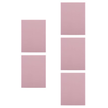 5Pièces Blocs De Caoutchouc Rose Souple Pour Gravure Tampons DIY