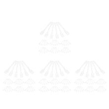 400Pièces Petites Transparentes Ps Pour Fruits Gâteaux