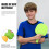 2Sets Kinder Tischtennis Trainer Spielzeug ABS Hellgrün Indoor 10