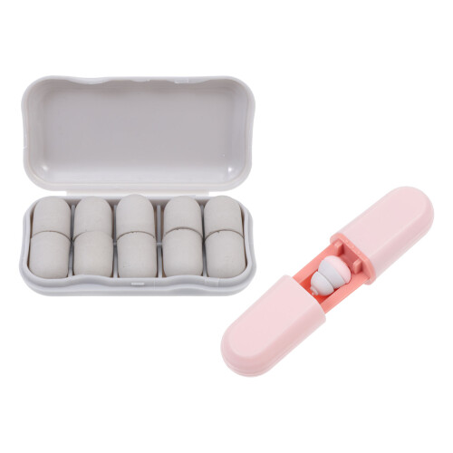 2Ensembles Protections Rose En Silicone Confortables Antibruit 1