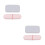 2Ensembles Protections Rose En Silicone Confortables Antibruit 6