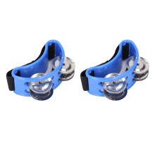 2 pièces pédale de tambourin, 4106 cm, bleu