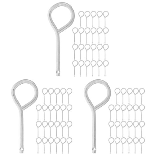 150Pièces Goupilles De Extincteur Acier Inox Argent