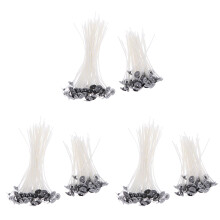 450Pièces Mèches Blanches Pour Fabrication De Bougies, Couture Soignée