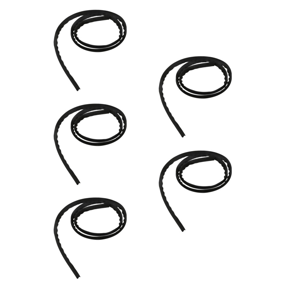 5Pcs Car Dashboard Seal Strip Rubber Weatherproof Windshield 3701027339315