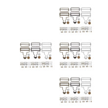48Ensembles Clips Métal Pour Avec Pour Tenues Casual