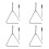 4Ensembles Triangles Musicaux Argentés Jeu Percussion Enfants Portable 4