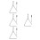 4Ensembles Triangles Musicaux Argentés Jeu Percussion Enfants Portable 5