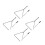 4Ensembles Triangles Musicaux Argentés Jeu Percussion Enfants Portable 9