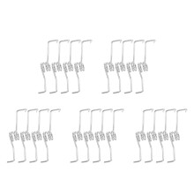 20Pcs V-Shaped Stainless Steel for Mop Bucket Cleaning