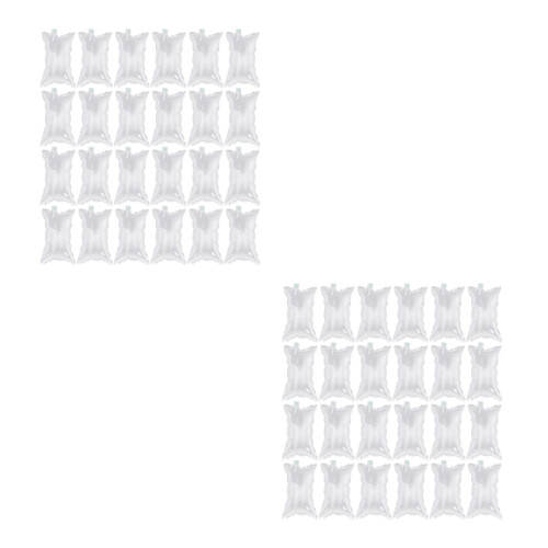 200Pcs Transparent Air Bubble Bag Inflatable for Shipping
