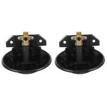 2Pcs Farm Cow Water Bowl Steel Copper Automatic Waterer