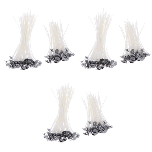 450Pièces Mèches Blanches Pour Fabrication De Bougies, Couture Soignée 2