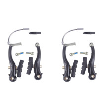 2Paires Freins V En Aluminium Noir Antivieillissement Pour
