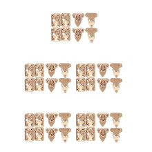 20Ensembles Fermoirs Pour Mallettes Miniatures Dorés Accessoires DIY