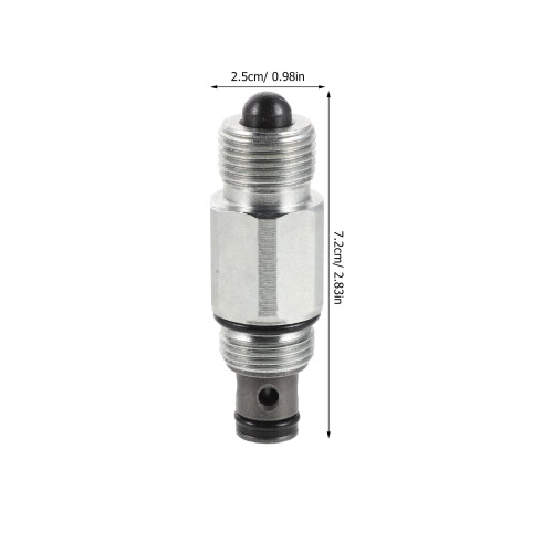Valve De Levage Auto En Métal Argenté Précis 2