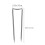 400Pcs Stainless Steel U Shaped Sewing Pins Durable Patchwork Needles 10