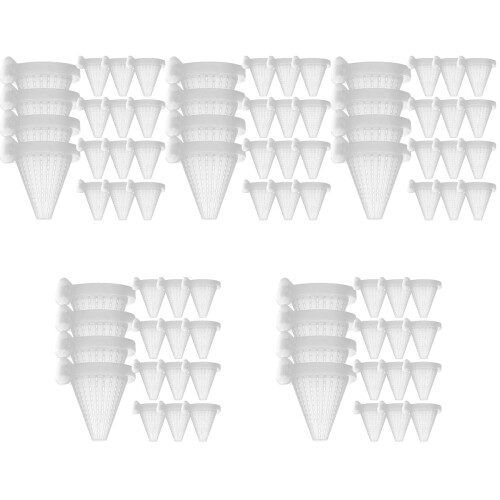125Pièces Support Transparent Anti- 1