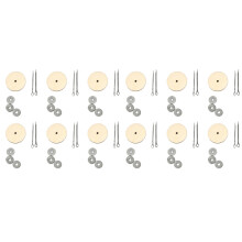 40Ensembles Joints Pour Argentés, Articulé Souple