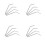 16Pièces Aiguille Tressage Acier Pour 5