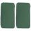 2Pièces Organiseur Cd Vert 80 Disques Polyester Pour 1