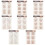 Girl Waterproof Eyebrow Stickers Brown Use 1