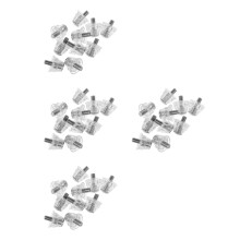 40Pièces Pointes Antidérapantes Aluminium Transparentes Pour Football