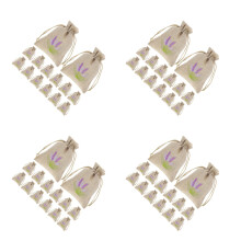 88Pcs Small Refillable Linen Sachet Bags for Jewelry Spice Storage