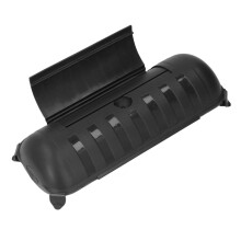 Custodia per cavi impermeabile IP66 per prolunghe elettriche, resistente all'acqua e alla polvere, nera, 10A