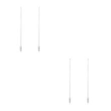 4Pièces Outil De Remplissage Transparent Pour Vin Valve