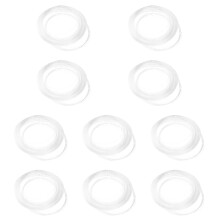 10Pcs Decorative Transparent Optical Fiber for Illumination