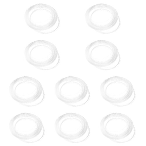 10Pcs Decorative Transparent Optical Fiber for Illumination