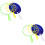 2Sets Creatieve Bubble Maker Kits, Plastic Bellenblaas Voor Buiten 7