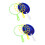 2Sets Creatieve Bubble Maker Kits, Plastic Bellenblaas Voor Buiten 8