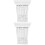 2Pièces Corbels Muraux PU Sculptés Blancs Support Décor Traditionnel 6