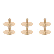 3Paires Cymbales Doigts Cuivre Mini Jeux Musicaux Pour Enfants